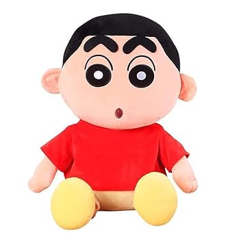 Soft Toy – Cute Shinchan for Kids & Babies | Plush Stuffed Animal Gift for Girls, Boys | Huggable, Washable & Safe 30cm Cuddly Toy (Shinchan)