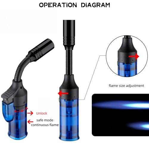 Encendedores Recargables de Gas Butano Pack de 4 miniatura 4