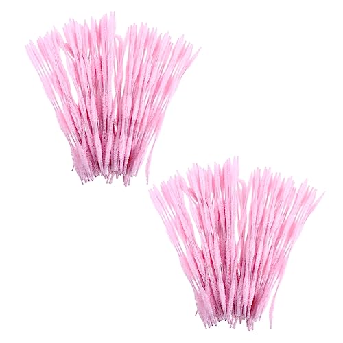 CIMAXIC 200Pcs Chenille Stems Craft Strips for Handmade Projects Durable and Flexible Pipe Cleaners for Decorations Dolls and Party Supplies
