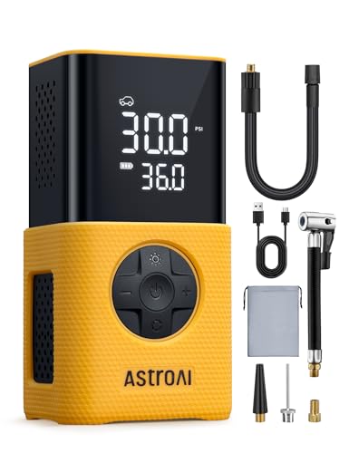 AstroAI L7S 電動空気入れ エアコンプレッサー 2025年新登場 バイク 自転車...