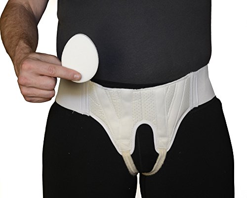 Faja de Soporte para Hernia Doble para Hombre Talla Pequeña miniatura 3