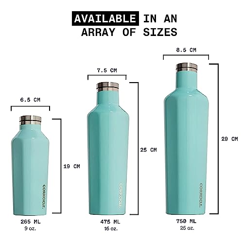 Corkcicle Canteen, Triple Insulated Stainless Steel Water Bottle with Straw, Keeps Cold for 25+ Hours and Hot for 12 Hours - Image 3