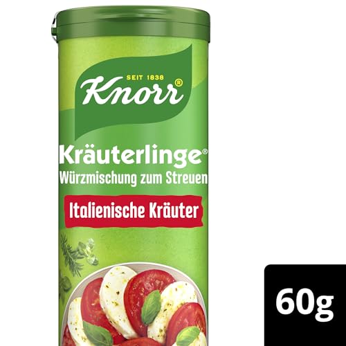 Knorr Kräuterlinge Italienische Kräuter Würzmischung zum Streuen für Pasta, Gemüse oder einen Salat 60 g 2