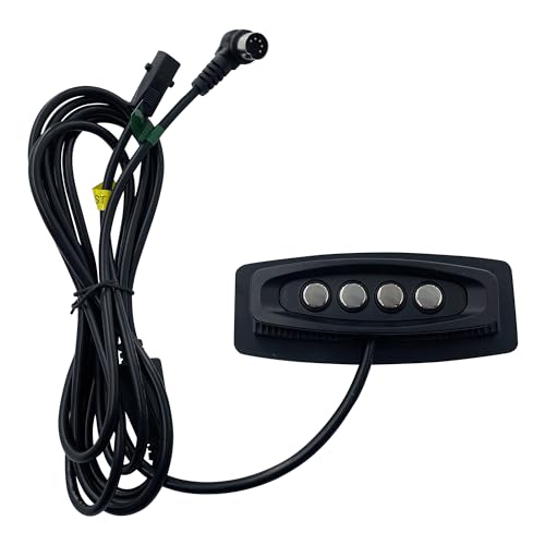 Interrupteur RMT inclinable Fruhdi WPS4C10073 à 4 boutons avec connecteurs 5 et 2 broches