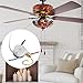 Baoblaze Pull Chain Switch Ceiling Fan Switch Accessories Multipurpose Control Wall Light Control with 4 Preinstalled Wires, Gold