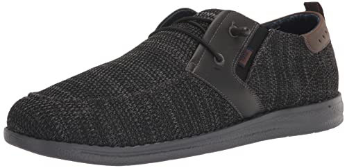 Nunn Bush Brewski Knit 2.0 MOC Toe Wallabee Bungee Slipper Loafer, Mocassin Homme, Noir Multi, 44.5 EU Cover