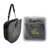 Grand espace de rangement pour câbles et accessoires : avec une taille de 38 x 37 cm, ce sac offre suffisamment d'espace pour un câble de charge de 5 à 10 mètres ainsi que d'autres accessoires tels que des cartes de charge ou des adaptateurs. Le sac de rangement pour câble de charge électrique de voiture est idéal pour mettre de l'ordre dans le coffre et éviter les câbles emmêlés.