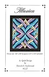 Dereck Lockwood Quilt Pattern - Illusion Bargello (Includes Instructions for Two Project Sizes)