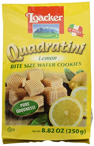 Loacker Wafer Quadratini Lemon 250G #TOP22