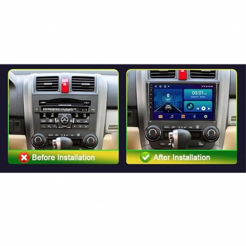 Android Auto en Honda CRV 2007-2011 con autoradio Bluetooth de 4 núcleos 2