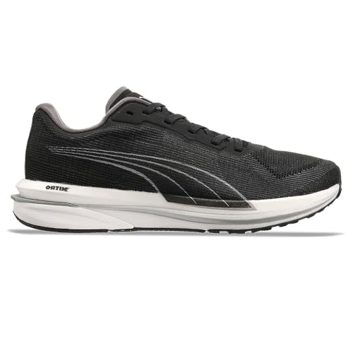 PUMA Womens Velocity Nitro Running Sneakers Shoes - Black - Size 8 M