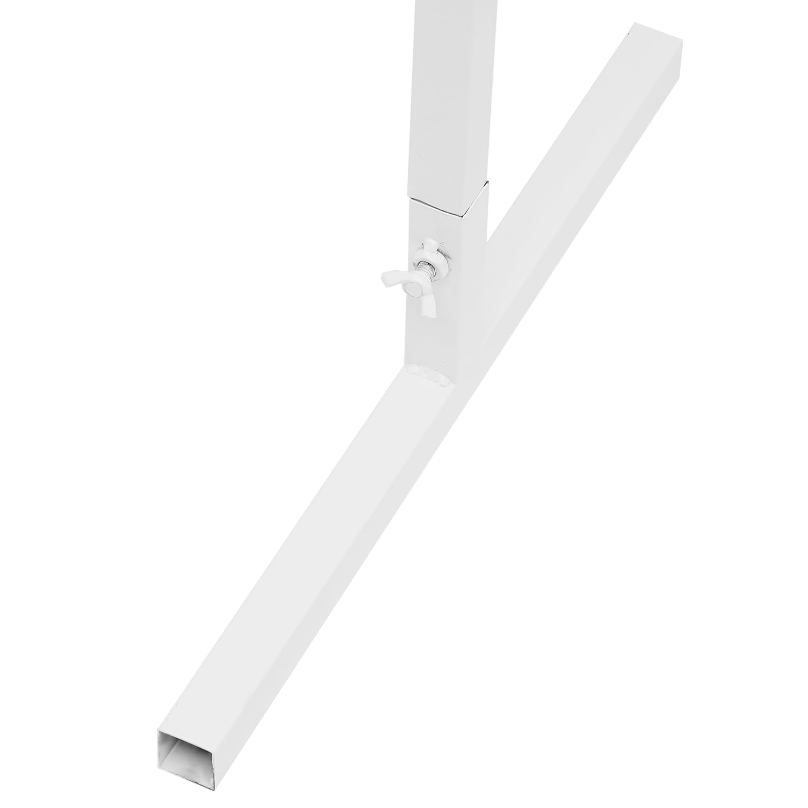 OUKANING Ballonbogen Traubogen Hochzeitsbogen Hintergrund Ständer Quadratisch/Rectangle, Flügelmuttern, Für Hochzeiten, Party, Einfach Installieren, Mehrfachverwendung (Typ A: Weiß 2x2m)