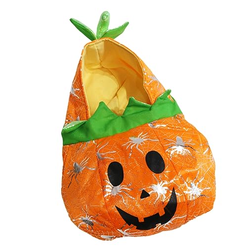 Disfraz Halloween para perro cómodo estilo calabaza