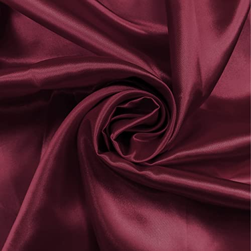 Panini Tessuti, Tecido de cetim acetinado liso em 40 cores - vendido por unidade - trabalhos de costura, criações e roupas de vestuário