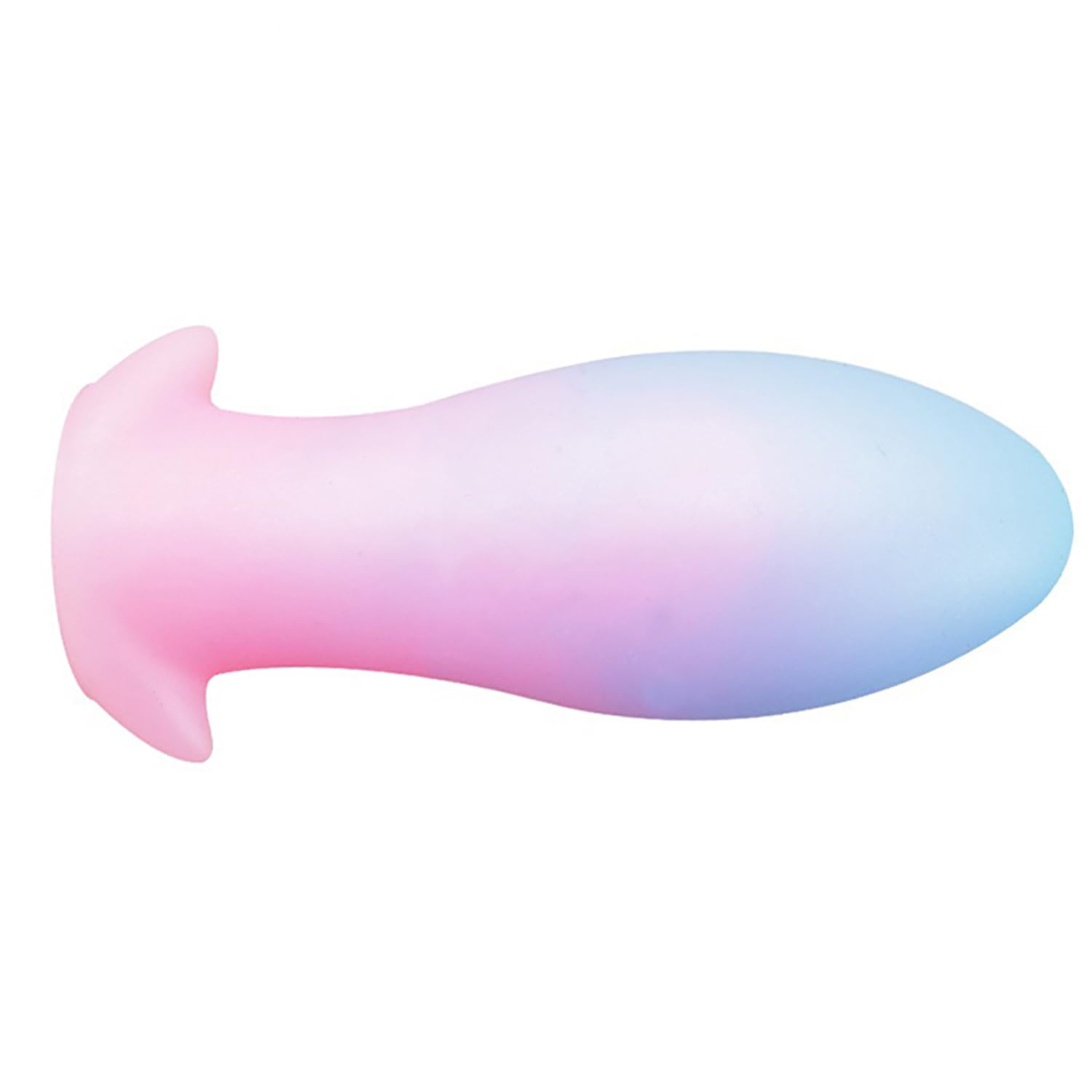 Dildo Anale in Silicone Liquido A Forma Di Uovo Sovradimensionato Plug Anale in Silicone Morbido Dildo Vaginale in Silicone Liscio Masturbatore Giocattoli Sessuali,Coloured/xxxl