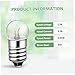 ETHZZLE 50pcs Miniature Light Bulbs Led Bulbs for DIY Teaching Experiment Compatible Many Power Tools