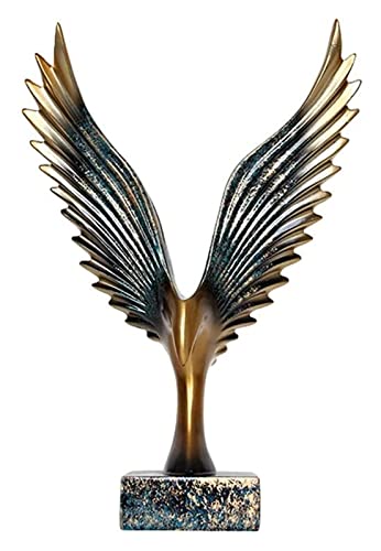 Statue d'aigle faite à la main, sculpture haut de gamme pour meuble TV
