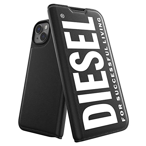 DIESEL iPhone14Plusケース 手帳型 おしゃれ ブランド ロゴ FW22 デザイン
