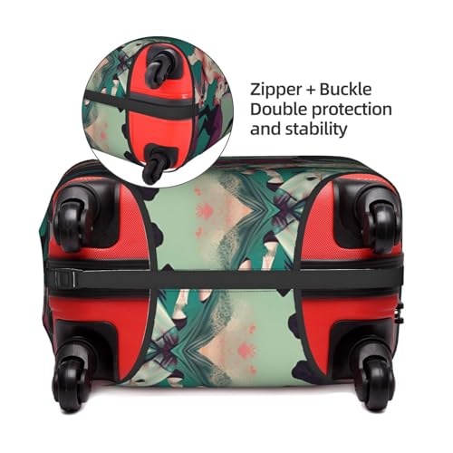 Various Kinds Of Horses Print Personalized Travel Luggage Cover With Zipper, Elastic Luggage Cover,For Daily Use4