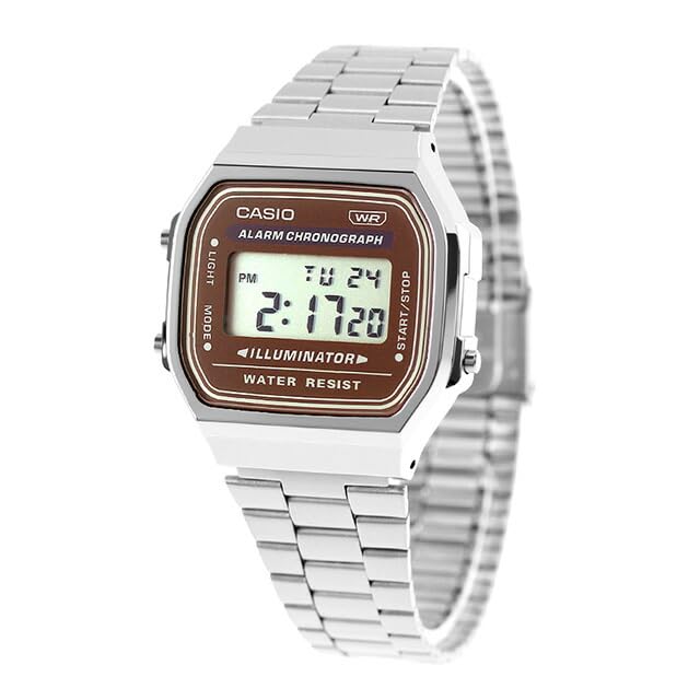 CASIO 希少クラシックレアカラー❗️デジタル腕時計 ブラウン　完売品 CASIO（カシオ） 腕時計 「60」「ITN」「CASIO」クラシック デイデイト