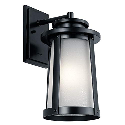 Kichler Lighting 49918BK Outdoor Wall Mount, Black
