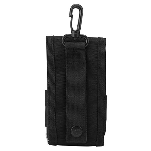 Outdoor Phone Bag-Nylon Lightweight Military Outdoor Phone Storage Bag Intercom Pouch with Hook
