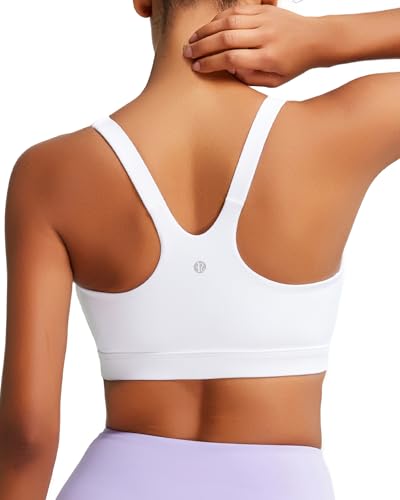 Image of RUNNING GIRL Sports Bra for Women, Molded Cup High Impact Sports Bras for Women with Sewn in Pads