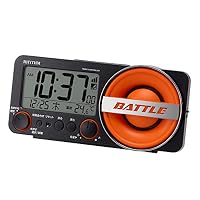 Amazon.co.jp: リズム(RHYTHM) 大音量 目覚まし時計 電波時計 1,000