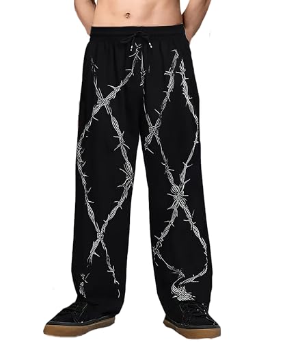 Image of Men Baggy Regular Fit Track Pants