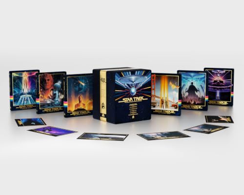 Star Trek: The Original Motion Picture Collection Library Case (1-6) [Blu-ray] [Region Free]