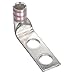 Panduit LCDX4-14AF-L Flex Conductor Copper Compression Lug, 2 Hole, #4 AWG Flex, 1/4-Inch Stud, 90? Bent Angle