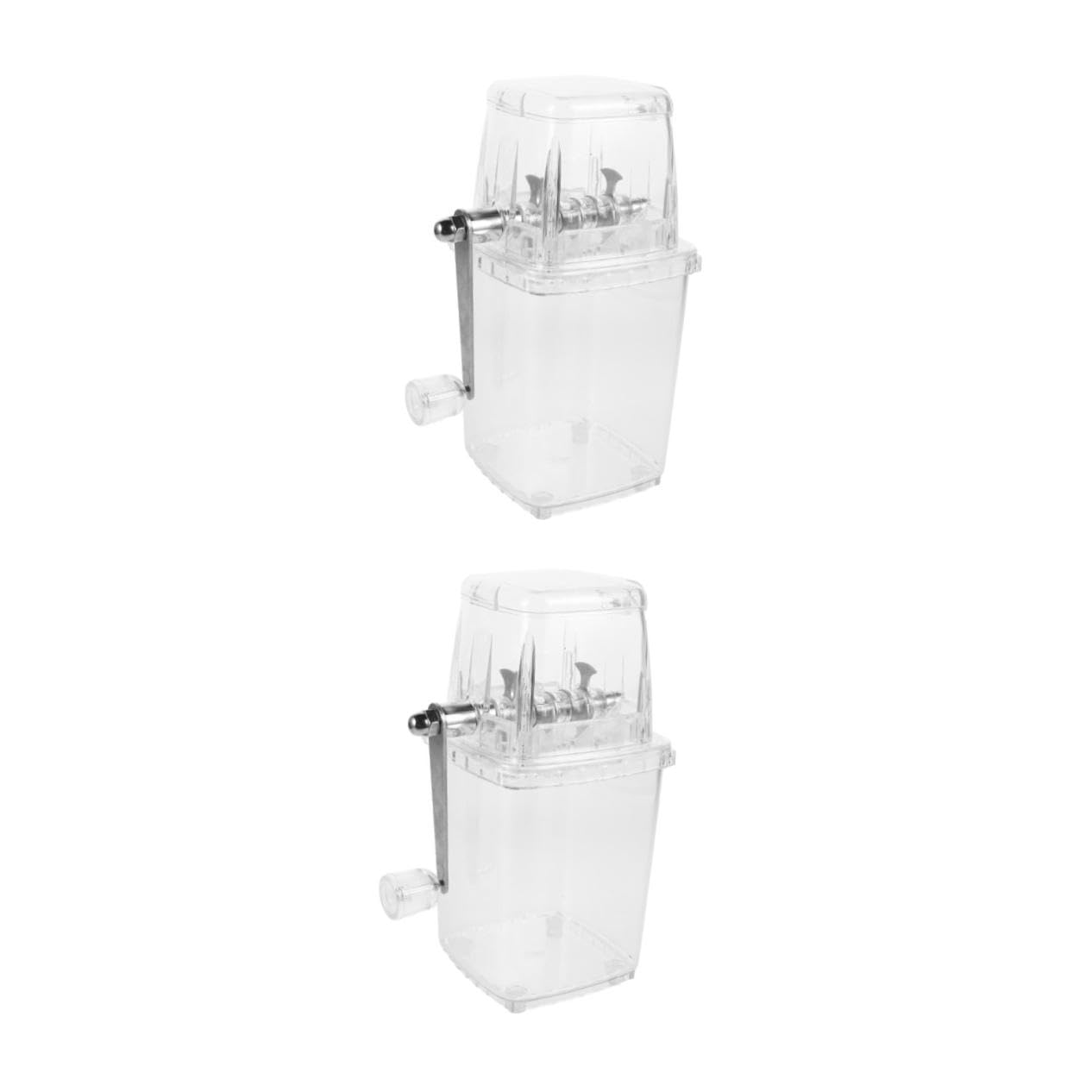 Machine à glace pileuse transparente et antidérapante en lot de 2 pièces - 8