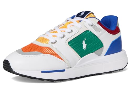 Image of POLO RALPH LAUREN Train 89 Suede & Oxford Sneakers