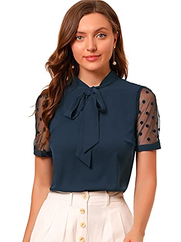 Chemisier femme Allegra K parfait pour un look de bureau élégant et dynamique