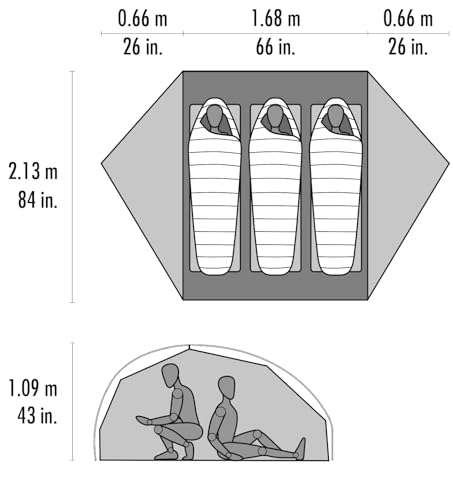 MSR Freelite 3-Person Tent