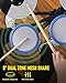 Rocksocki Electric Drum Set, Electronic Drum Kit for Beginner Junior with 180 Sounds, 4 Quiet Mesh Pads, 9