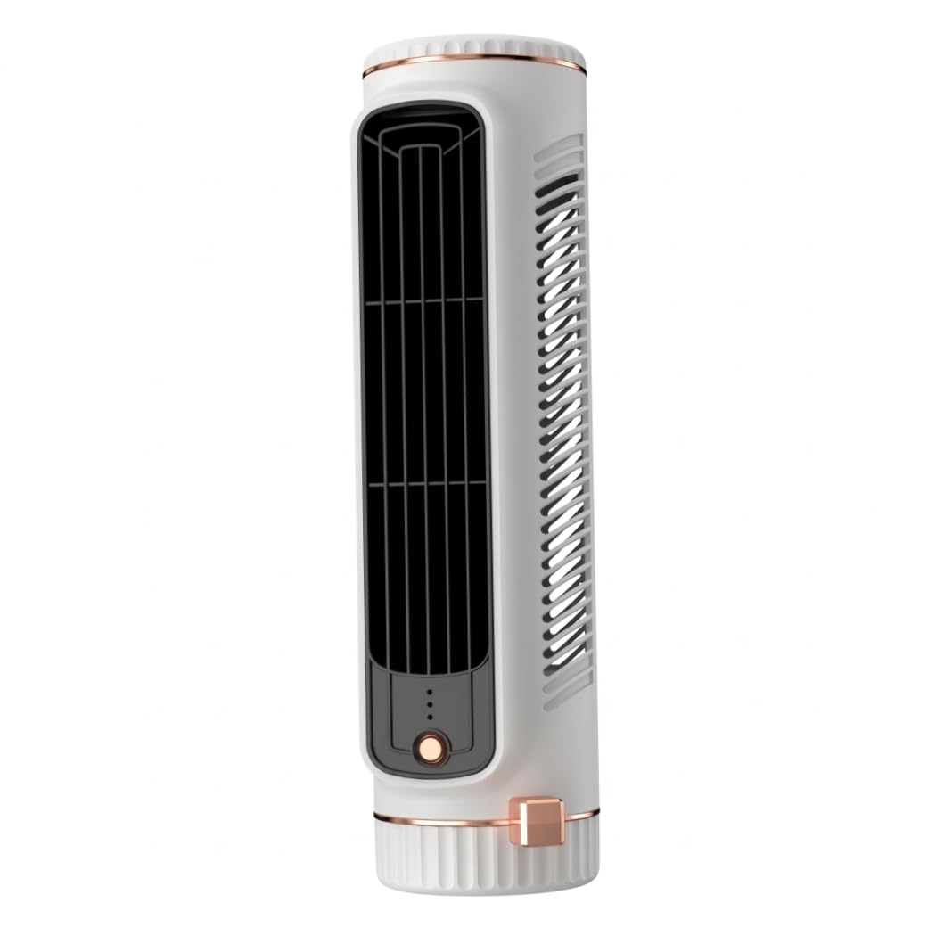 Tsawntd Tower Air Conditioner, Mini Portable Ac Bladeless Tower Fan, 3d Air Circulation, Quiet Operation Mini Ac Unit For Bedroom, White Conditioner Unit