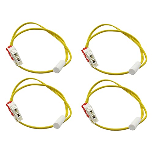 Image of DA32-00006W Refrigerator Defrost Temp Sensor Replacement for Samsung AP41336842 DA32-10105R DA32-10105R(4 Pack)