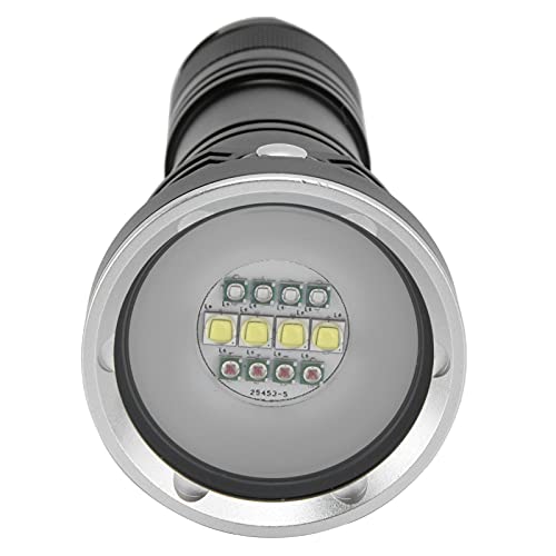 Qcwwy IP68 10000LM Aluminium Tauchlampe
