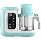 Multifunktionaler Babynahrungshersteller Mit LCD-Touchscreen, Hausgemachte Gesunde Küchenmaschine Für Kinder in Minuten, Mixer-Grinder-Dampfgarer Für Babynahrung