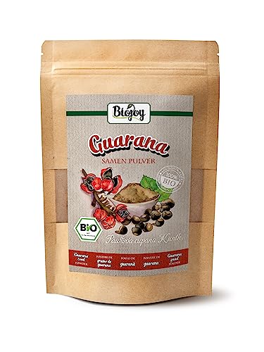 Biojoy Guaraná en Polvo BÍO (250 g), Puro y Sin Aditivos (Paullinia cupana Kunth.)