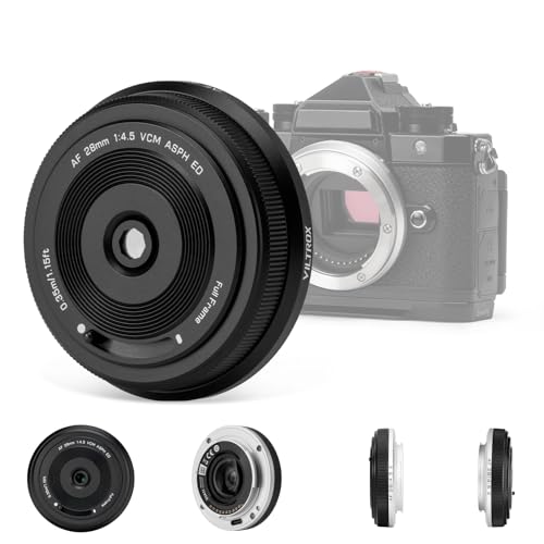 VILTROX 28mm F4.5 für Fuji Ultra-Thin Pancake Objektiv X-Mount Auto Focus 28 mm f/4.5 XF Chips-Size...