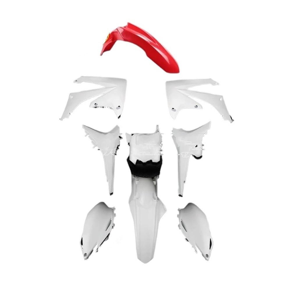 Kit plastique CRF250R complet pour remplacer les carénages cassés - 8