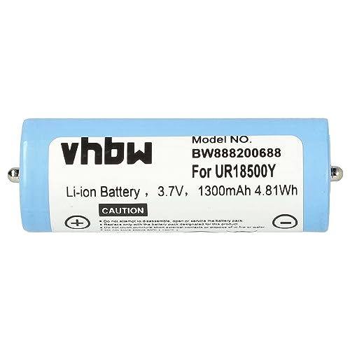 vhbw Batería Compatible con Braun Silk Epil 7 Dual Epil. 7891 WD (5377), 7 SE 7175 (5377) afeitadora (1300 mAh, 3,7 V, Li Ion)