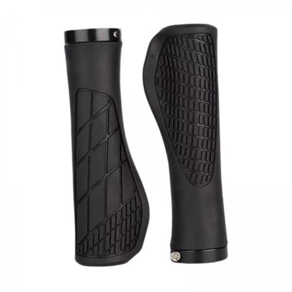 CALANDIS® 2x2x Bike Handlebar Grips Comfortable Bike Grips for Mountain Bikes BMX Sports Black | Handlebar Grips Tape & Pads | Bicycle Components & Parts-image-41