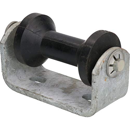 Rouleau de quille et support galvanisé AB Tools pour sécuriser votre remorque - 2