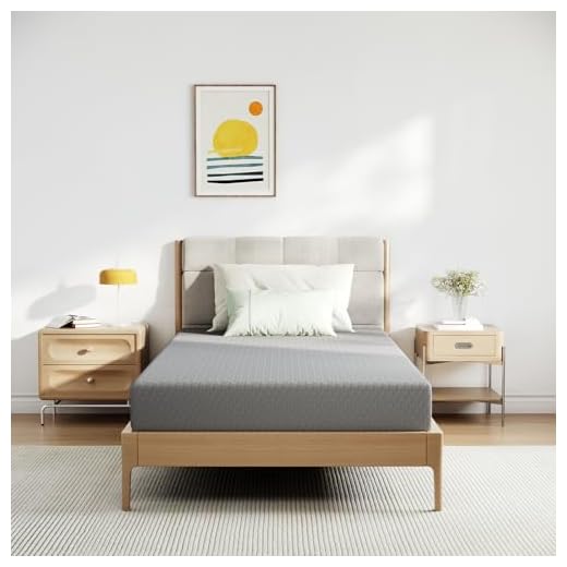Novilla Twin Mattress for Kids, 5 Inch Twin Size Mattresses with Gel-Infused Memory Foam & Pressure-Relieving Foam for Cool Touch & Edge Support Mattress in a Box CertiPUR-US Certified