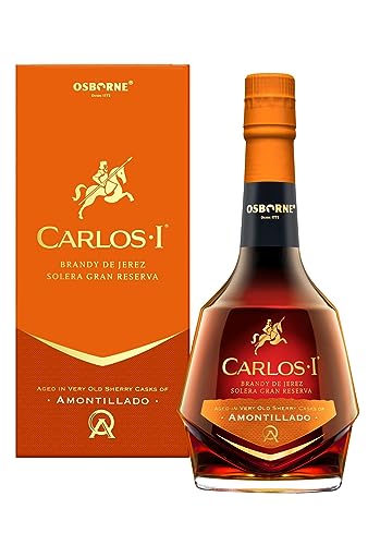 CARLOS I: Amontillado | Brandy de Jerez Solera Gran Reserva 70cl 40.3% ABV