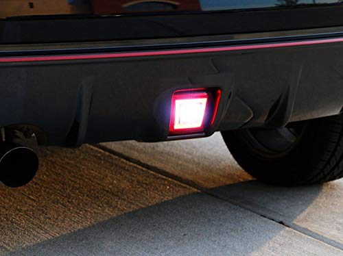 Kit LED luz antiniebla trasera rojo 3 en 1 iJDMTOY miniatura 5