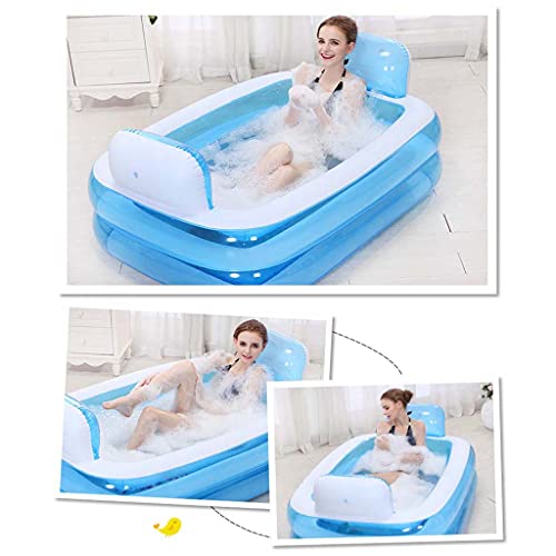 Bain à remous et bain à glace gonflable facile à installer de 152cm - 7